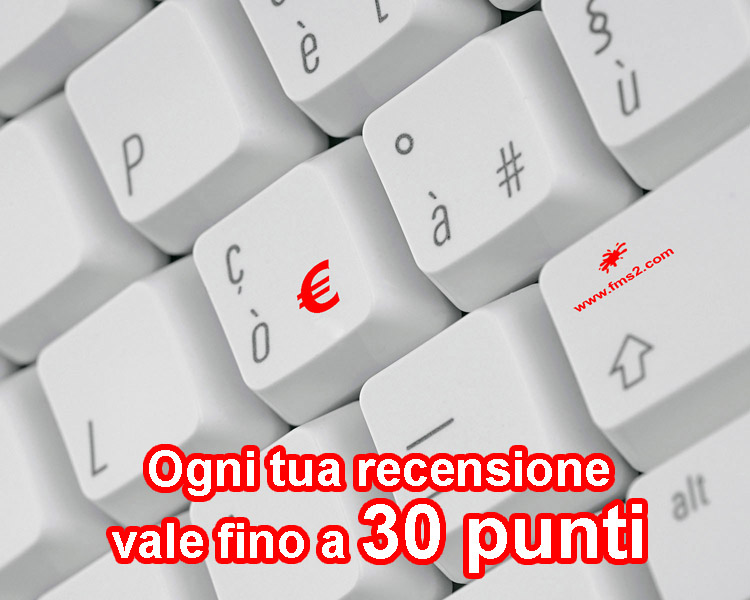 La recensione vale molti punti