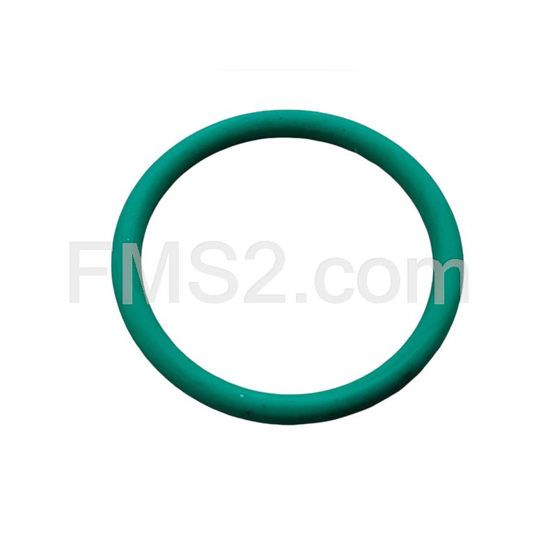 Anello O-Ring HM Vent per collettore scarico con diametro 25,7 x 2,62 mm in viton verde per motori Minarelli AM6 euro 2 con scarico da 25 mm, ricambio 5301759