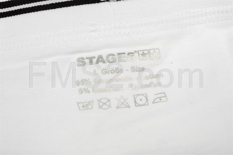 Boxer stage6 da uomo modello signature di colore bianco e taglia XL, ricambio S609411XL