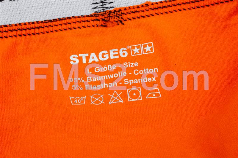 Boxer stage6 da uomo modello signature di colore arancione e taglia M, ricambio S609412M