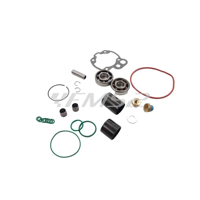 Maxi kit TOP TPR 86 cc diametro 50 mm cilindro in alluminio testa scomposta Minarelli per AM6 corsa lunga, completo di albero motore cilindro e cuscinetti, ricambio 9924240