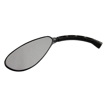 Specchietto retrovisore sinistro nero con kit attacchi (FAR), ricambio 6053