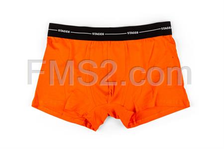 Boxer stage6 da uomo modello signature di colore arancione e taglia M, ricambio S609412M