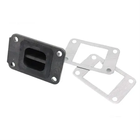9931600 Valvola pacco lamellare Top in carbonio TPR di colore nero Tassinari a 8 petali per motori Minarelli Yamaha serie am345 e AM6