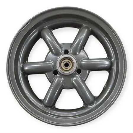 Cerchio anteriore grigio 3 fori originale Yamaha-MBK 4PAF51683000 per MBK Booster Spirit 50cc 1996-1998