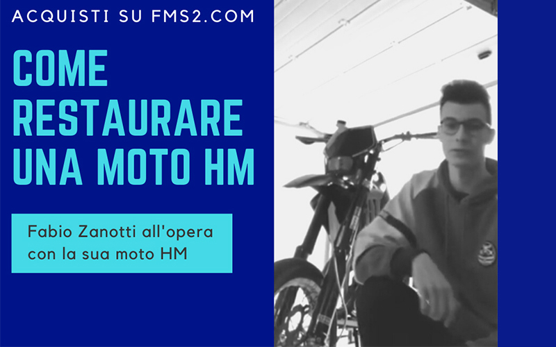 Come restaurare la moto HM in poche mosse e ottenere un risultato strepitoso!