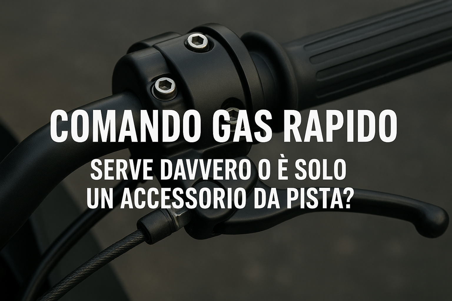 Comando gas rapido