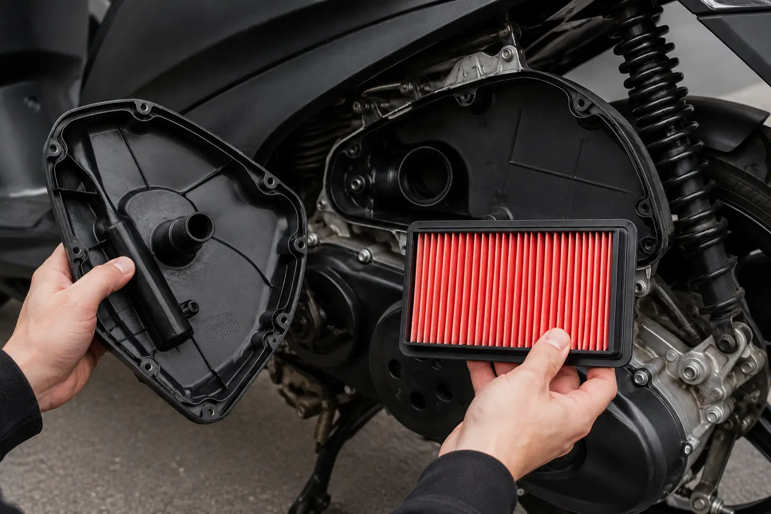 Come sostituire filtro aria scooter: sintomi, compatibilit&agrave;, scatola filtro e carburazione - guida FMS2 ricambi moto scooter e Vespa