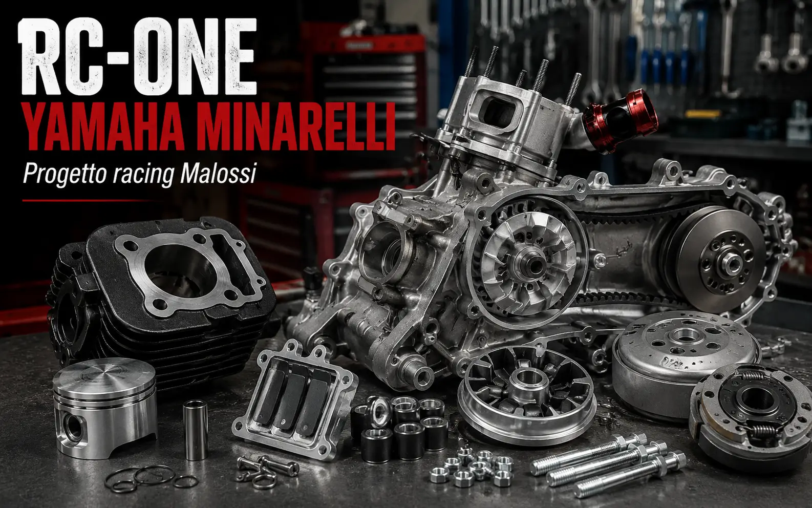 Malossi realizza RC-One Yamaha-Minarelli