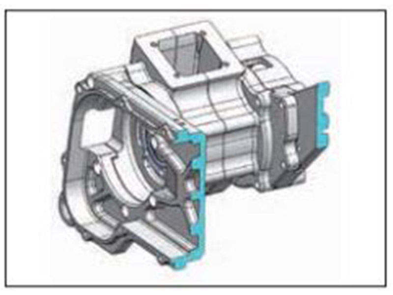 Carter TPR Factory - Sezione resistente zona trasmissione