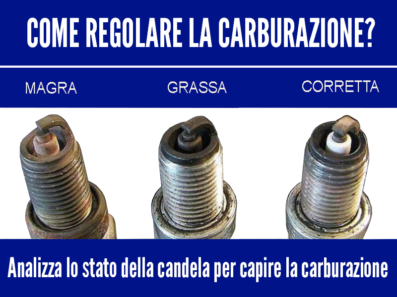 regolare la carburazione