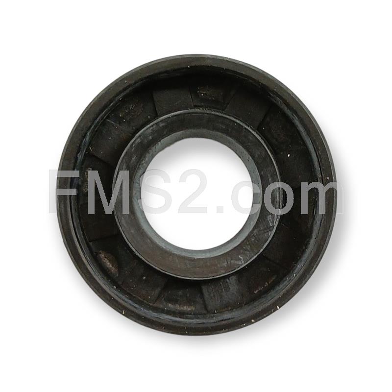 Paraolio rolf in gomma nera con misura 16x35x8 mm per applicazioni varie, ricambio PAR163508