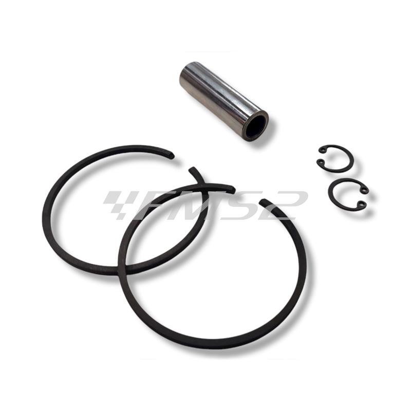 Pistone meteor completo di fasce elastiche, spinotto e seeger per Piaggio Vespa vl1 - vb1 con diametro 57,8 mm, ricambio PC0186080