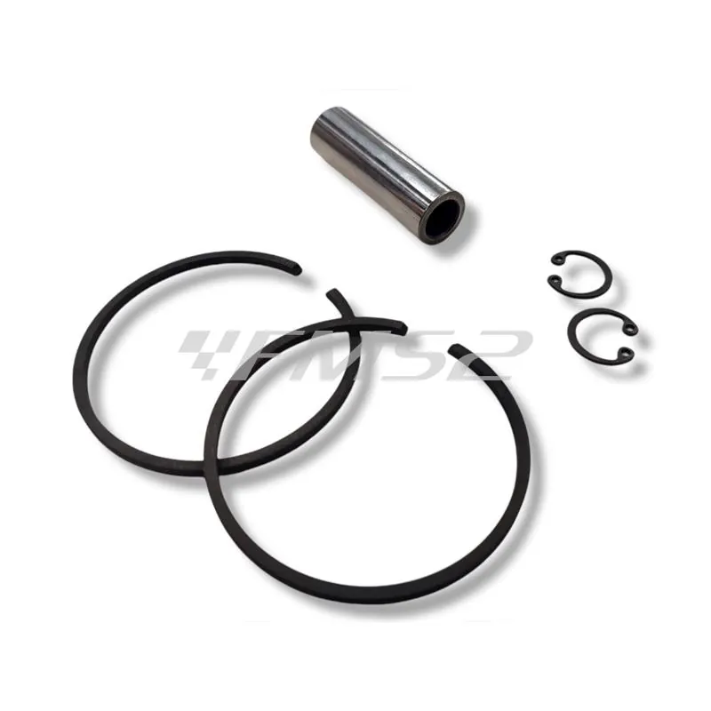 PC0186080 Pistone meteor completo di fasce elastiche, spinotto e seeger per Piaggio Vespa vl1 - vb1 con diametro 57,8 mm
