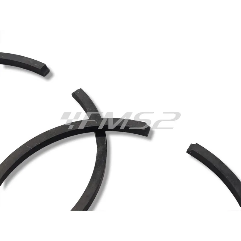 PC0186080 Pistone meteor completo di fasce elastiche, spinotto e seeger per Piaggio Vespa vl1 - vb1 con diametro 57,8 mm