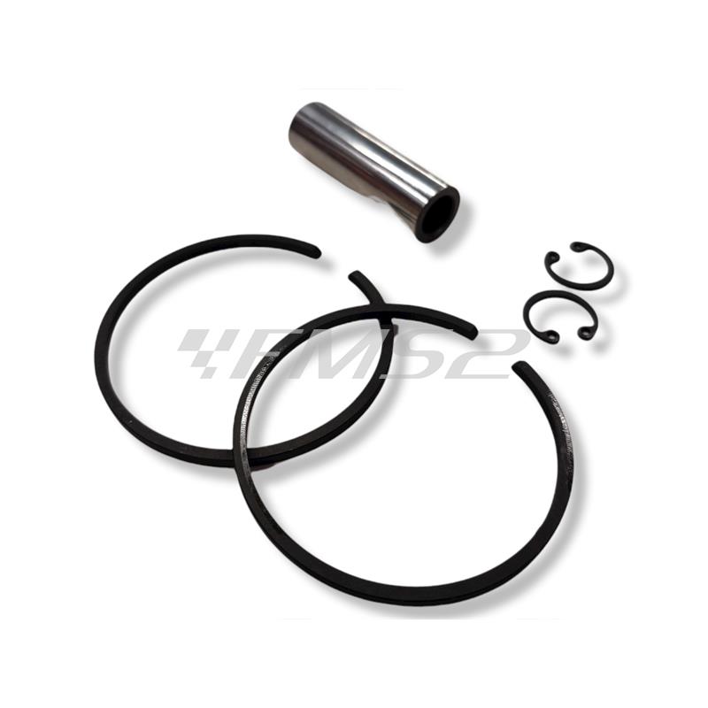 Pistone meteor completo di fasce elastiche, spinotto e seeger per Piaggio Vespa vl1 - vb1 con diametro 58,2 mm, ricambio PC0186120