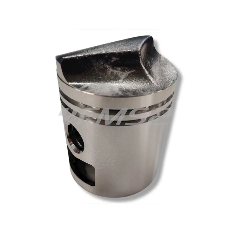 Pistone meteor completo di fasce elastiche, spinotto e seeger per Piaggio Vespa vl1 - vb1 con diametro 58,6 mm, ricambio PC0186160