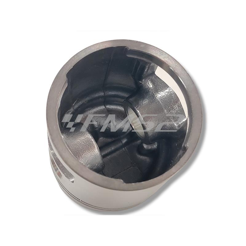 Pistone meteor completo di fasce elastiche, spinotto e seeger per Piaggio Vespa vl1 - vb1 con diametro 58,6 mm, ricambio PC0186160