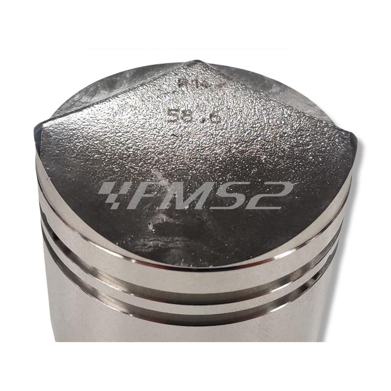 Pistone meteor completo di fasce elastiche, spinotto e seeger per Piaggio Vespa vl1 - vb1 con diametro 58,6 mm, ricambio PC0186160