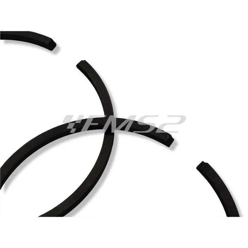 Pistone meteor completo di fasce elastiche, spinotto e seeger per Piaggio Vespa vl1 - vb1 con diametro 58,6 mm, ricambio PC0186160