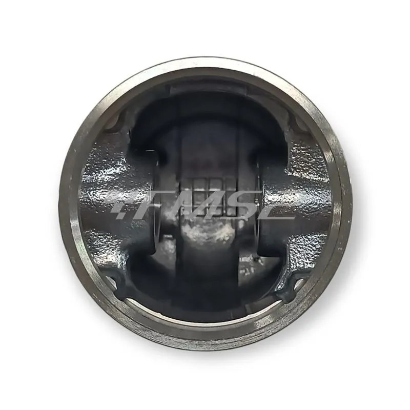 Pistone meteor diametro 53,3 mm bifascia per Piaggio Vespa old model 125 cc completo di fasce elastiche, spinotto e seeger ferma spinotto, ricambio PC0321080