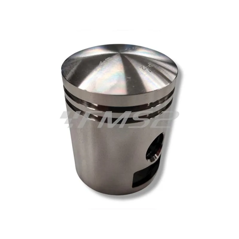 PC0321100 Pistone meteor diametro 53,5 mm bifascia per Piaggio Vespa old model 125 cc completo di fasce elastiche, spinotto e seeger ferma spinotto