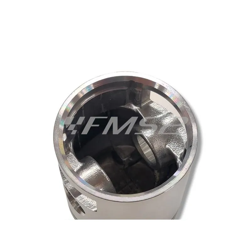 PC0321100 Pistone meteor diametro 53,5 mm bifascia per Piaggio Vespa old model 125 cc completo di fasce elastiche, spinotto e seeger ferma spinotto