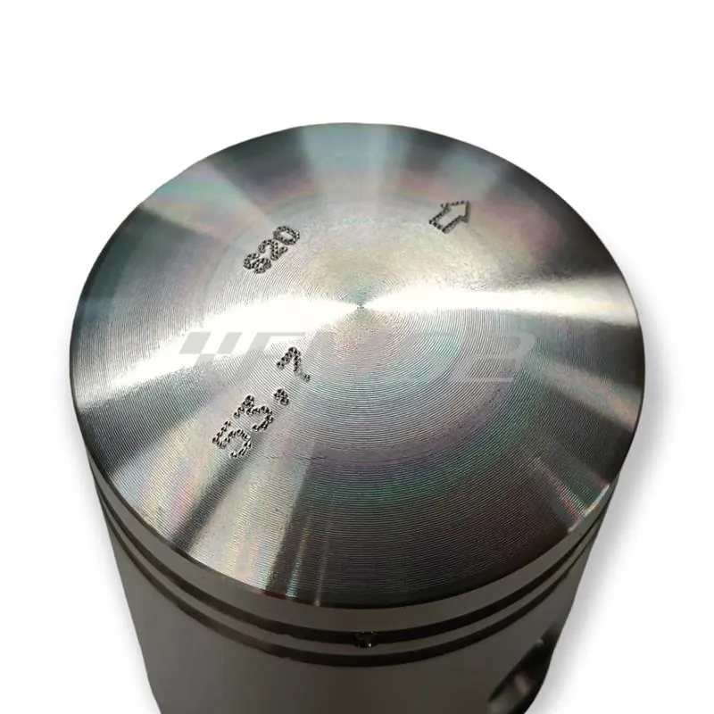 PC0321120 Pistone meteor bifascia diametro 53,7 mm per Piaggio Vespa VNB miscela al 2% 