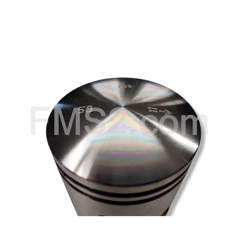 Pistone meteor diametro 58,0 mm bifascia per Piaggio Vespa GS 160 cc completo di fasce elastiche, spinotto e seeger ferma spinotto, ricambio PC0461000