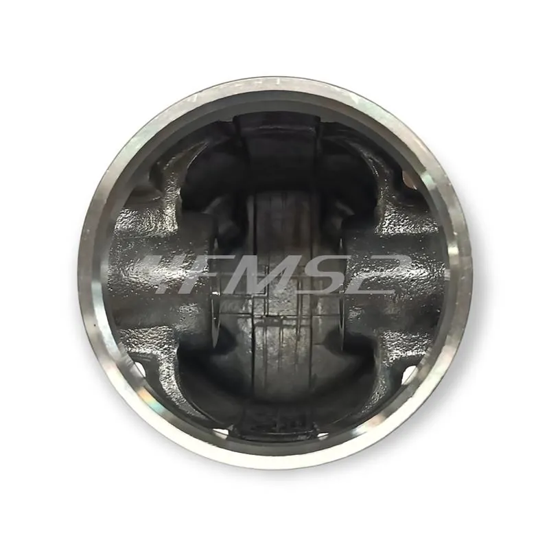 PC0498040 Pistone meteor diametro 57,4 mm bifascia per Piaggio Vespa old model 150 cc completo di fasce elastiche, spinotto e seeger ferma spinotto
