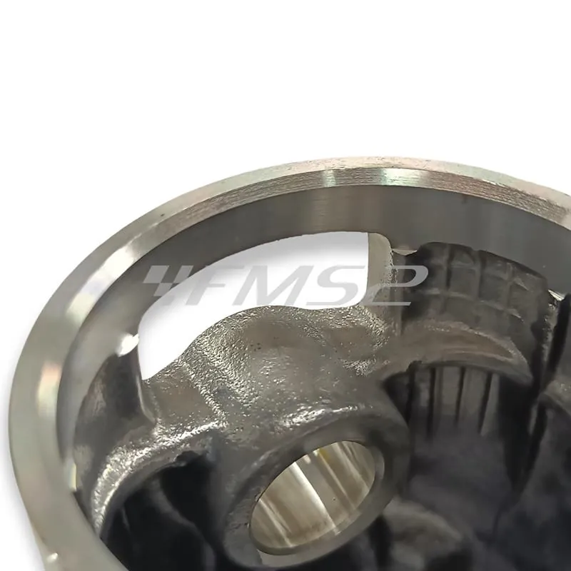 PC0498040 Pistone meteor diametro 57,4 mm bifascia per Piaggio Vespa old model 150 cc completo di fasce elastiche, spinotto e seeger ferma spinotto