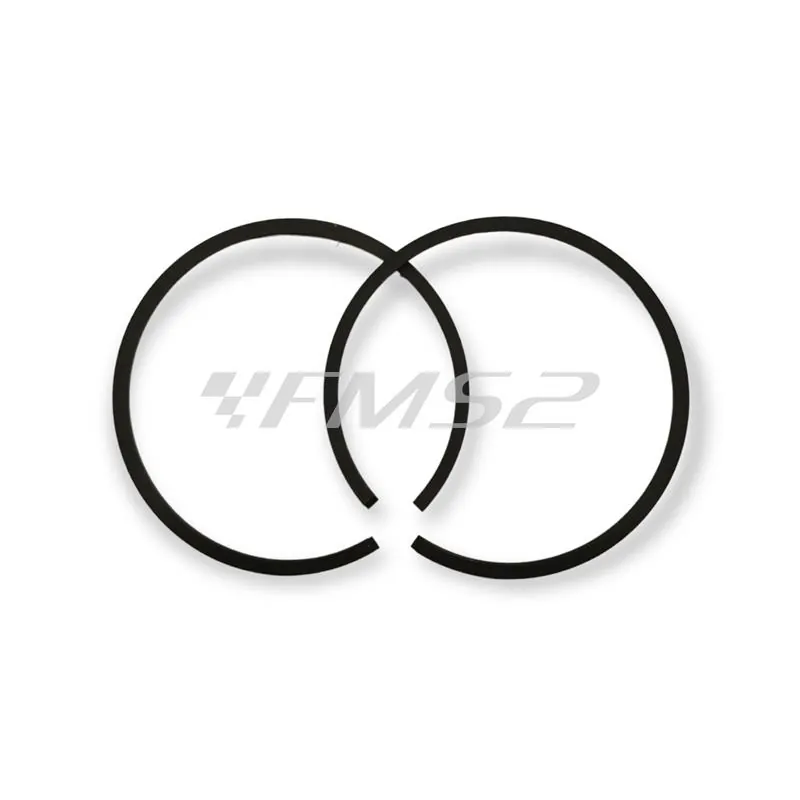 PC0498040 Pistone meteor diametro 57,4 mm bifascia per Piaggio Vespa old model 150 cc completo di fasce elastiche, spinotto e seeger ferma spinotto