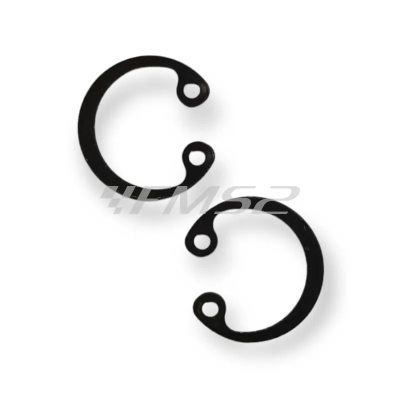 PC0498040 Pistone meteor diametro 57,4 mm bifascia per Piaggio Vespa old model 150 cc completo di fasce elastiche, spinotto e seeger ferma spinotto