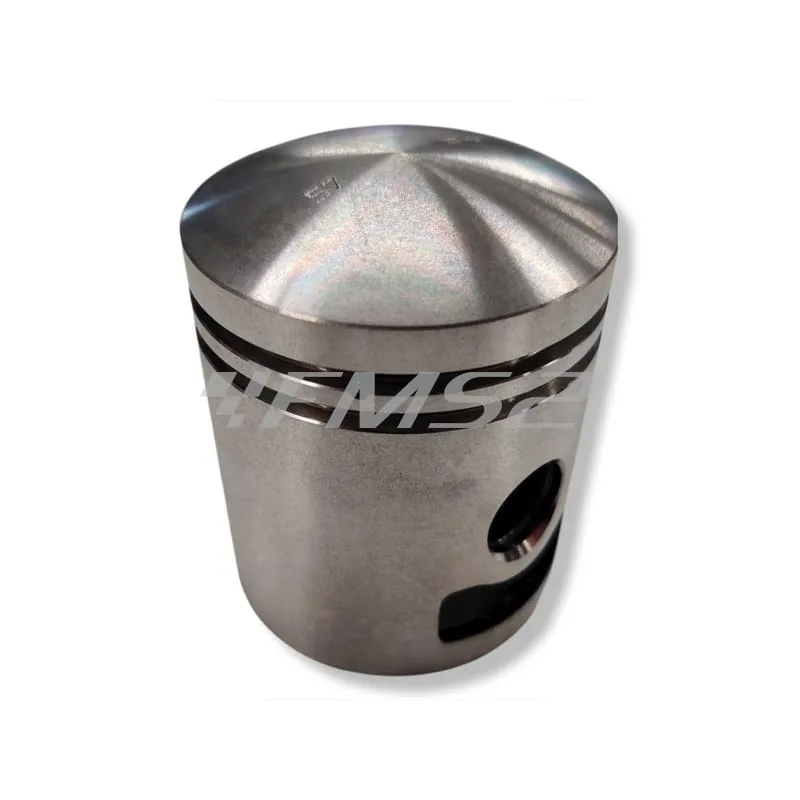 PC0498160 Pistone meteor diametro 58,6 mm bifascia per Piaggio Vespa old model 150 cc completo di fasce elastiche, spinotto e seeger ferma spinotto