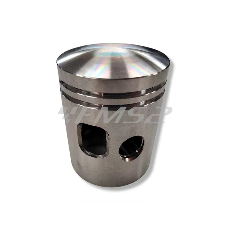 PC0577180 Pistone meteor diametro 63,8 mm bifascia per Piaggio Vespa SS 180 cc completo di fasce elastiche, spinotto e seeger ferma spinotto