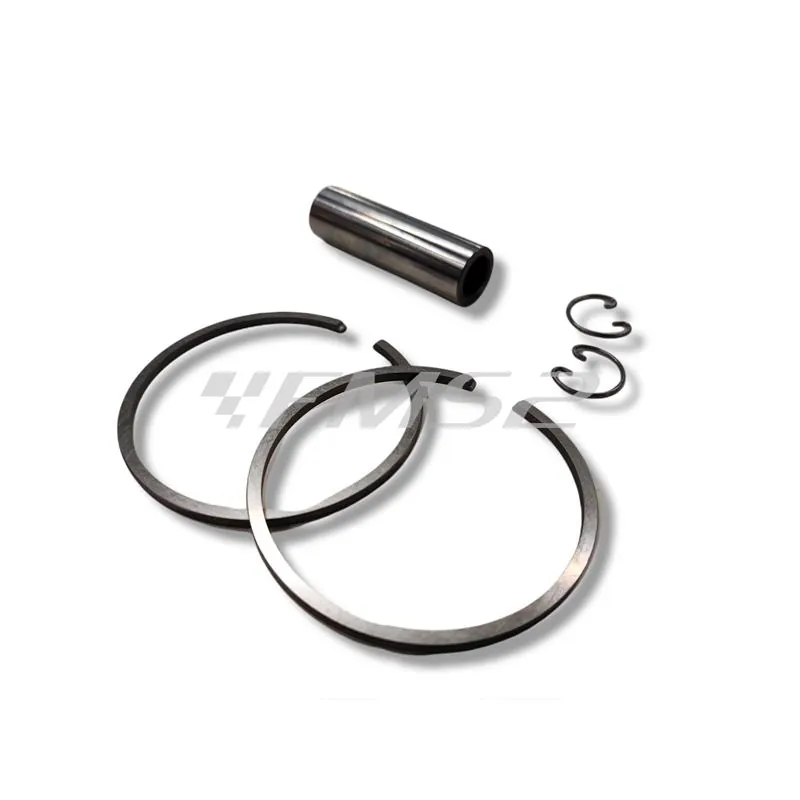 PC0577180 Pistone meteor diametro 63,8 mm bifascia per Piaggio Vespa SS 180 cc completo di fasce elastiche, spinotto e seeger ferma spinotto