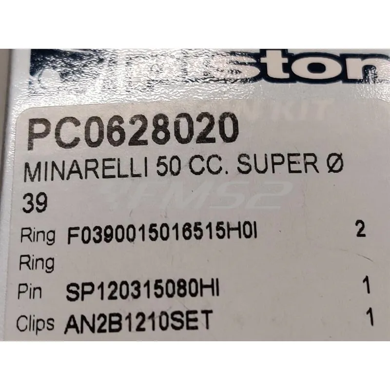 PC0628020 Pistone meteor minarelli v1 diametro 39mm
