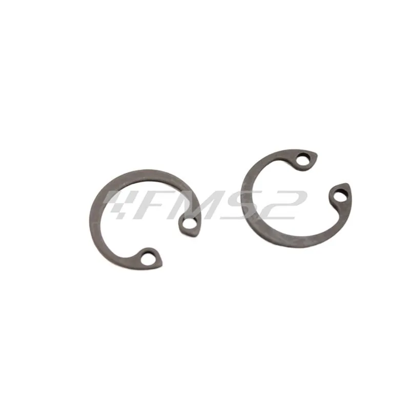 Pistone meteor diametro 55,0 mm bifascia per Piaggio Vespa ET3 125 cc con finestra travaso a metà pistone completo di fasce elastiche, spinotto e seeger ferma spinotto, ricambio PC0973000