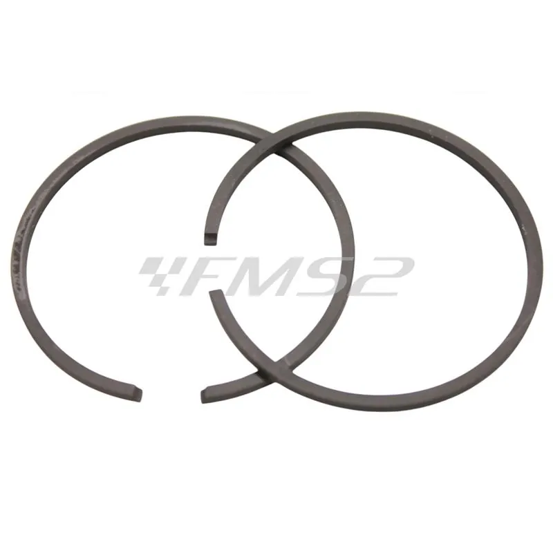 PC0973120 Pistone meteor diametro 56,2 mm bifascia per Piaggio Vespa ET3 125 cc con finestra travaso a metà pistone completo di fasce elastiche, spinotto e seeger ferma spinotto