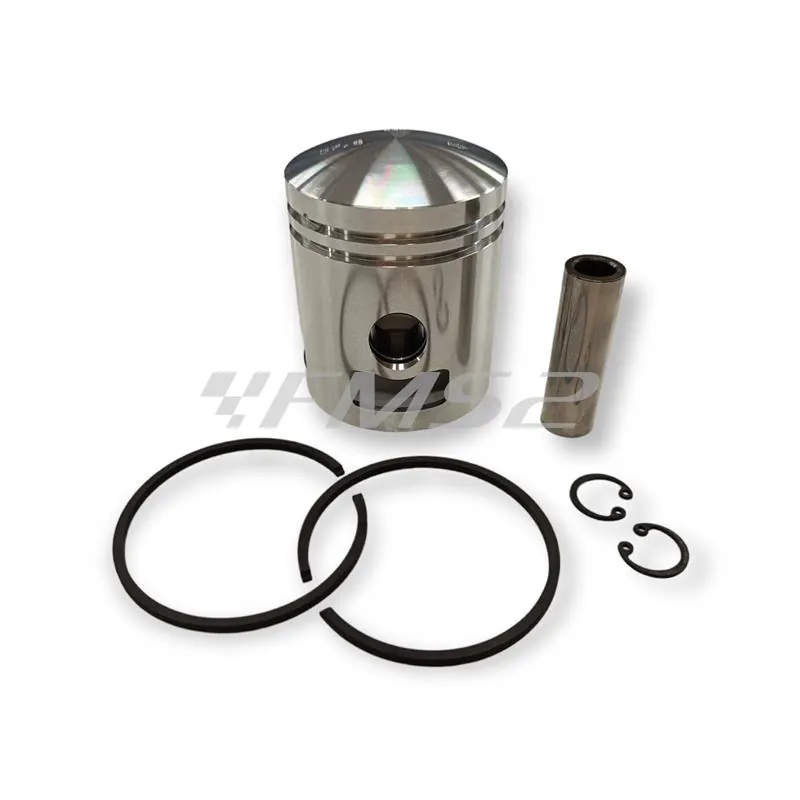 PC1003000 Pistone meteor diametro 57,8 mm bifascia per Piaggio Vespa PX 150 cc completo di fasce elastiche, spinotto e seeger ferma spinotto