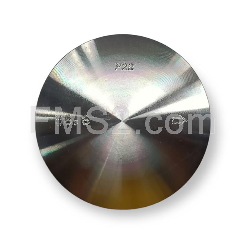 Pistone meteor diametro 58,6 mm bifascia per Piaggio Vespa PX 150 cc completo di fasce elastiche, spinotto e seeger ferma spinotto, ricambio PC1003080
