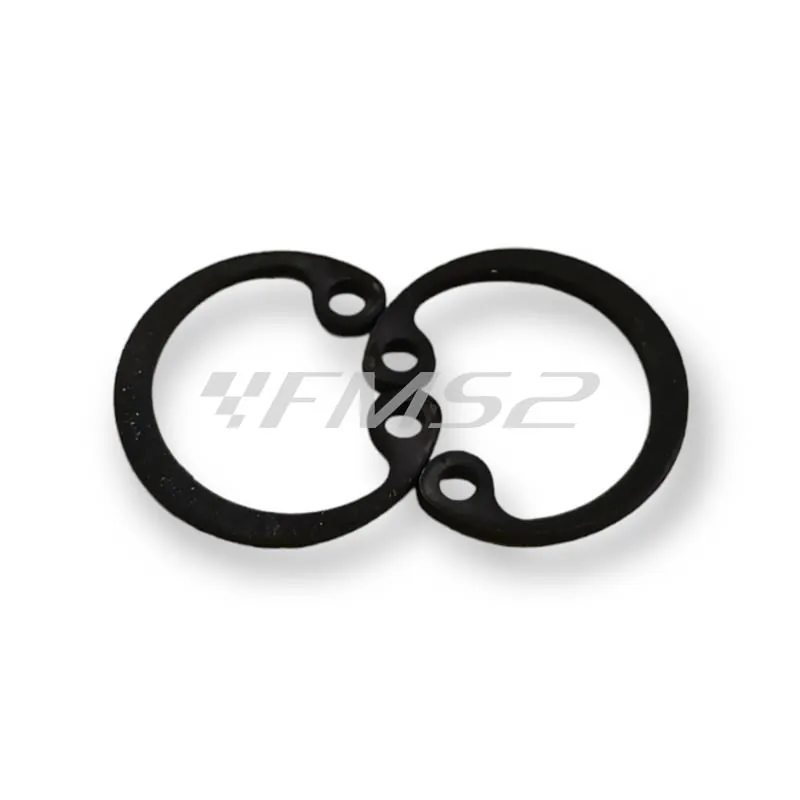PC1003080 Pistone meteor diametro 58,6 mm bifascia per Piaggio Vespa PX 150 cc completo di fasce elastiche, spinotto e seeger ferma spinotto