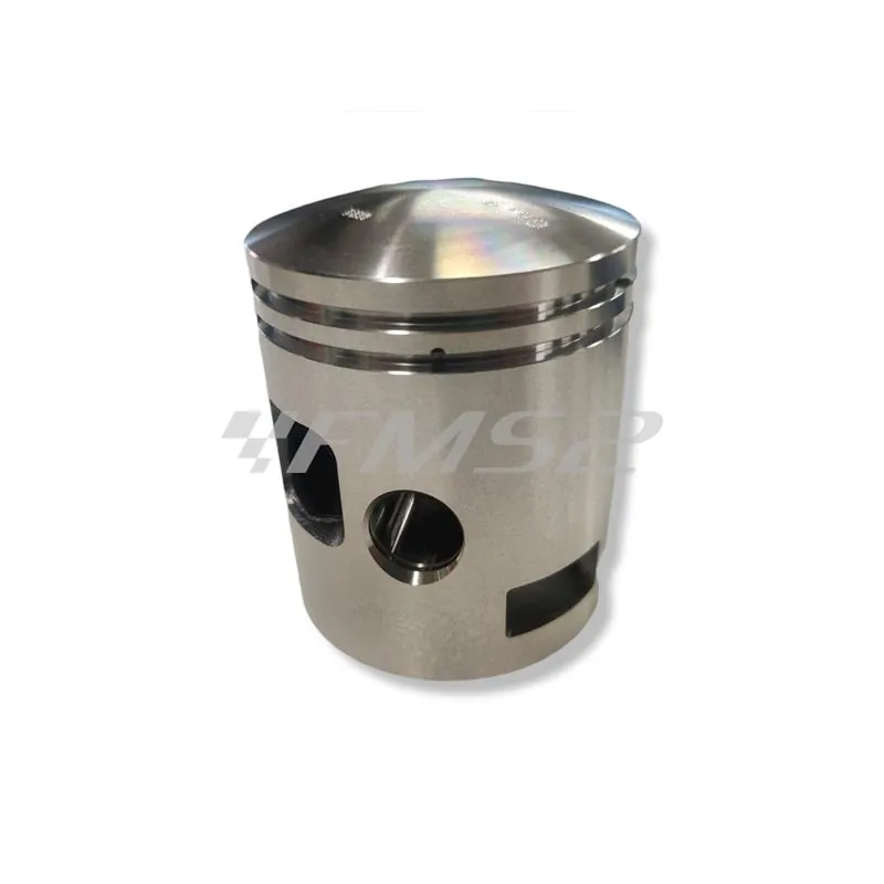 PC1007040 Pistone meteor diametro 66,9 mm bifascia per Piaggio Vespa P200E completo di fasce elastiche, spinotto e seeger ferma spinotto