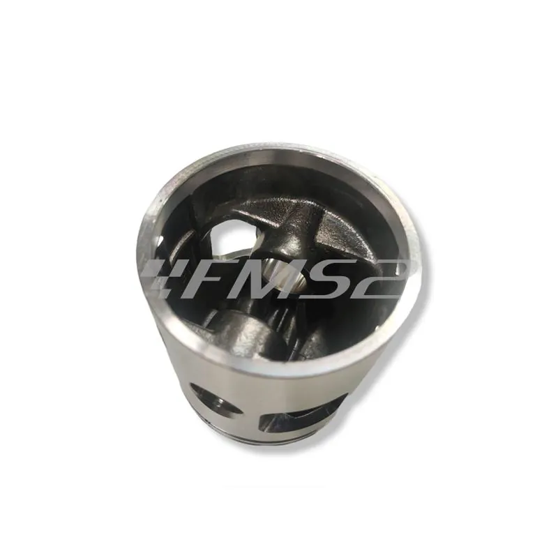 PC1007040 Pistone meteor diametro 66,9 mm bifascia per Piaggio Vespa P200E completo di fasce elastiche, spinotto e seeger ferma spinotto