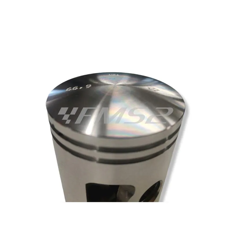 PC1007040 Pistone meteor diametro 66,9 mm bifascia per Piaggio Vespa P200E completo di fasce elastiche, spinotto e seeger ferma spinotto