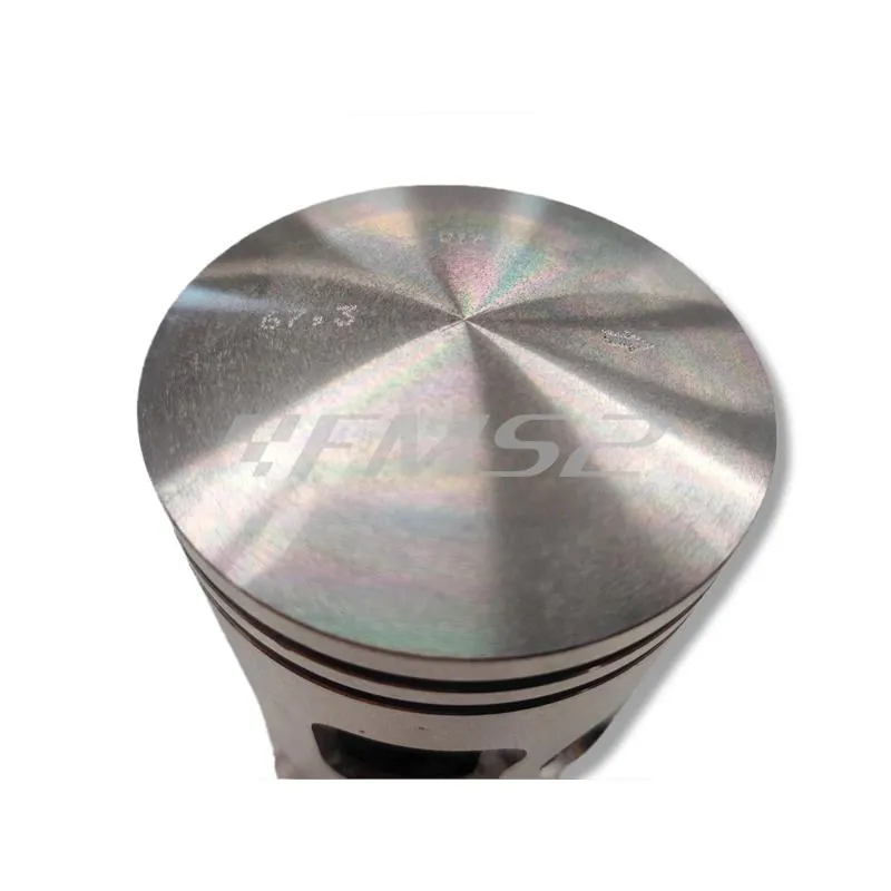 PC1007080 Pistone meteor diametro 67,3 mm bifascia per Piaggio Vespa P200E completo di fasce elastiche, spinotto e seeger ferma spinotto
