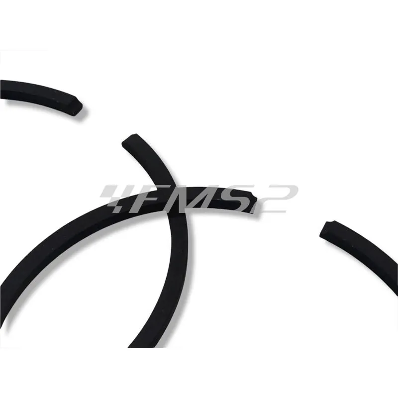 PC1007080 Pistone meteor diametro 67,3 mm bifascia per Piaggio Vespa P200E completo di fasce elastiche, spinotto e seeger ferma spinotto