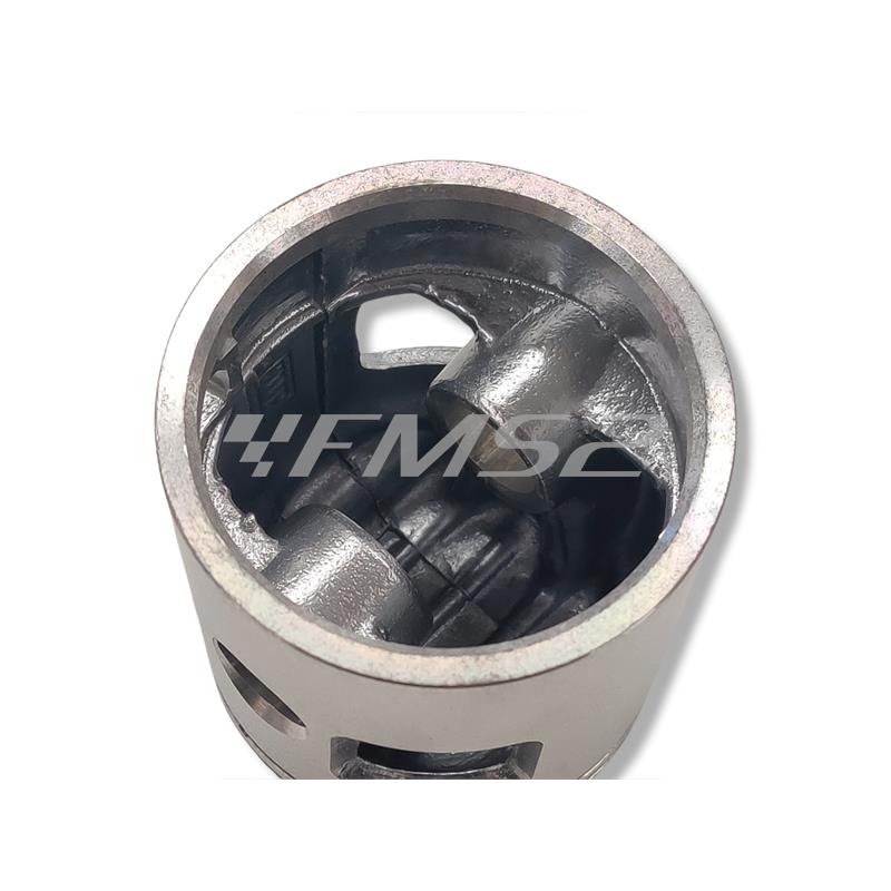 Pistone meteor diametro 68,1 mm bifascia per Piaggio Vespa P200E completo di fasce elastiche, spinotto e seeger ferma spinotto, ricambio PC1007160