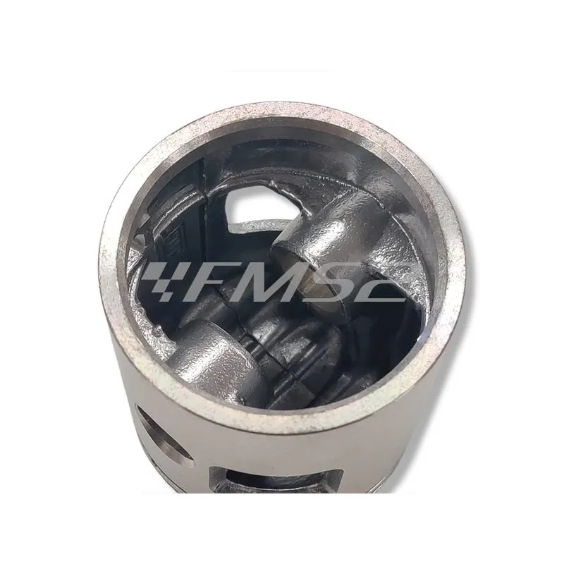 PC1007160 Pistone meteor diametro 68,1 mm bifascia per Piaggio Vespa P200E completo di fasce elastiche, spinotto e seeger ferma spinotto
