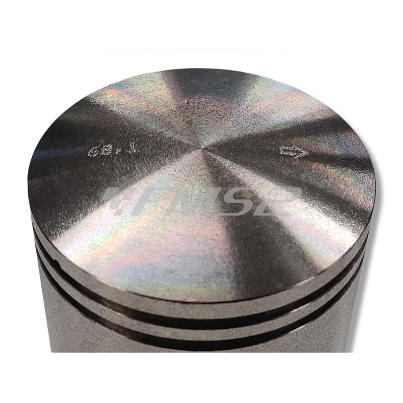 Pistone meteor diametro 68,1 mm bifascia per Piaggio Vespa P200E completo di fasce elastiche, spinotto e seeger ferma spinotto, ricambio PC1007160